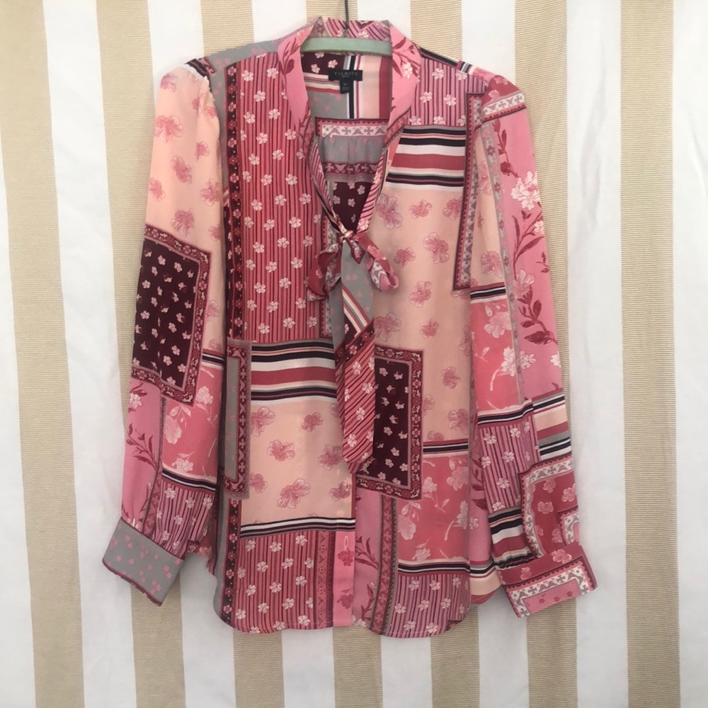 Talbots petite small lightweight blouse